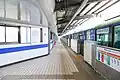 羽田空港方面行きホーム（2021年5月）