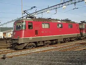 Re4/4II 11267号機(運転室空調/気密改良、ETCS装備機)