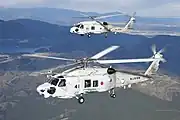 第51航空隊所属のSH-60KとSH-60J