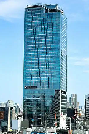 「渋谷スクランブルスクエア」東棟外観（2023年5月5日撮影）