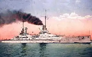 1914SMS Friedrich der Großeポストカード