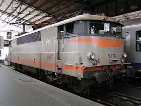 BB9278号機（パリ・オステルリッツ駅、2005年9月）