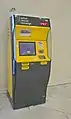 フランスのSNCFの券売機