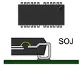 SOJ 上面図と拡大断面図