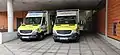 小児病院の小児専用救急車(イギリス)