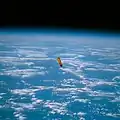 スペースシャトル外部燃料タンクの分離