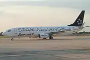 ボーイング737-800（スターアライアンス塗装）