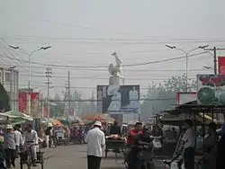 埇橋区符離鎮の市街地
