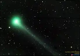 2020年5月2日に撮影されたSWAN彗星(提供: Diego Toscan)