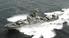 イスラエル海軍のサールII型ミサイル艇
