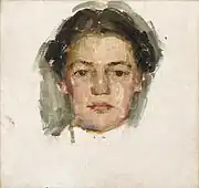 画家Mathilde Vollmoeller-Purrmannの肖像画