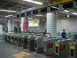 改札口（2007年撮影）