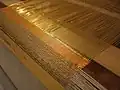 金色の箔糸
