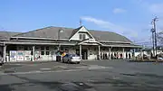 解体された旧駅舎（2006年1月）