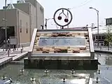 さくらんぼのモニュメント