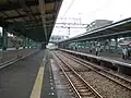 1番線ホーム（2007年8月）