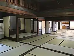 旧古賀家 室内の様子（2017年）
