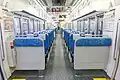 5000番台の車内