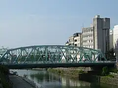 犀川大橋側面（上流部より撮影）