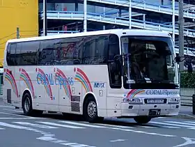 F518 ※廃車済三菱ふそう・エアロバスかつて運行されていた夜行高速バス「コーラルエクスプレス」
