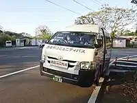 松島で運行される西海市のコミュニティバス
