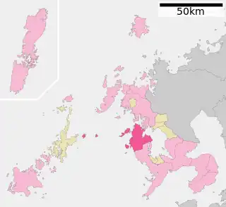 西海市位置図