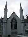 大聖堂西の尖塔