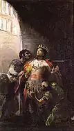囚われの聖ヘルメネギルド 、 フランシスコ・デ・ゴヤ ( Museo Lázaro Galdiano)