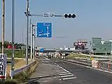 埼玉県道128号、下りから