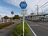 北足立郡伊奈町小室付近