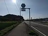 越生町西和田付近