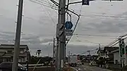 美里町阿那志付近