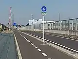 北本市二ツ家3丁目付近
