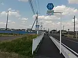 加須市上高柳付近