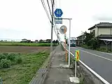 本庄市堀田付近（2020年7月）
