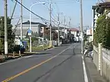 埼玉県三郷市早稲田付近