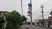 埼玉県吉川市富新田付近