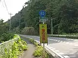 長瀞町岩田付近