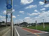 日高市女影付近