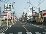 鴻巣市人形付近(鴻巣駅方面)