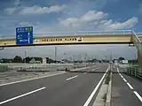 川越市寺山歩道橋付近