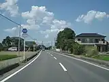 熊谷市上中条付近