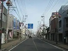 幸手市街地