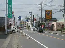 行田市向町付近