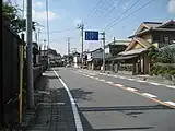 埼玉県行田市桜町2丁目付近