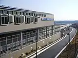 駅側面(2007年2月)