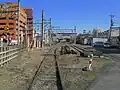 砂利軌道線跡