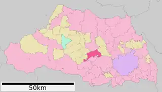 坂戸市位置図