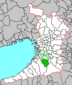 堺市南区の位置