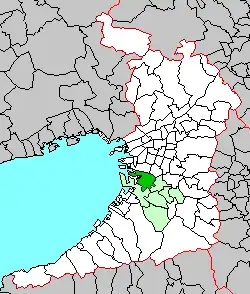 堺市堺区の位置